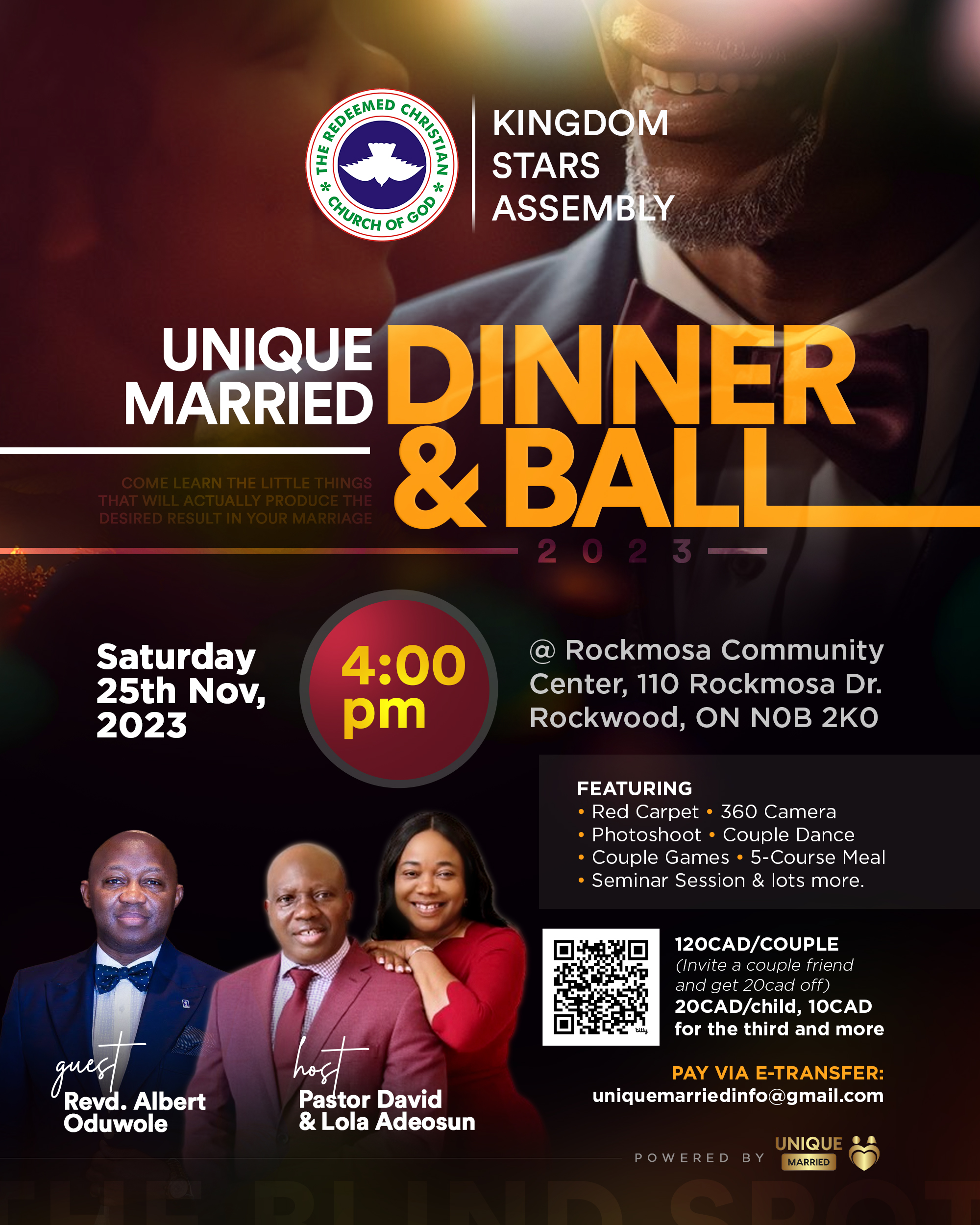 Unique Married Dinner Flyer